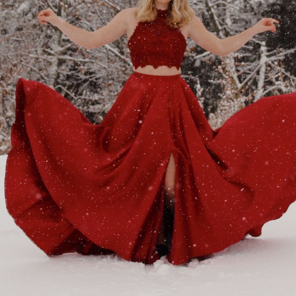 Red Prom Dress - Picture 2 of 2